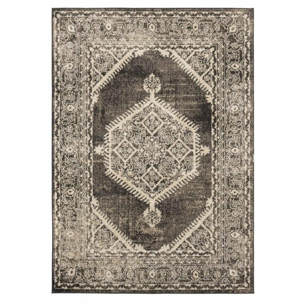 United Weavers Of America 5 ft. 3 in. x 7 ft. 2 in. Marrakesh Malek Walnut Rectangle Area Rug 3801 30354 58